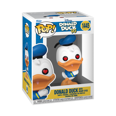 Funko Disney Donald Duck 90th Anniversary Donald w/Heart Eyes Pop! Vinyl Figure