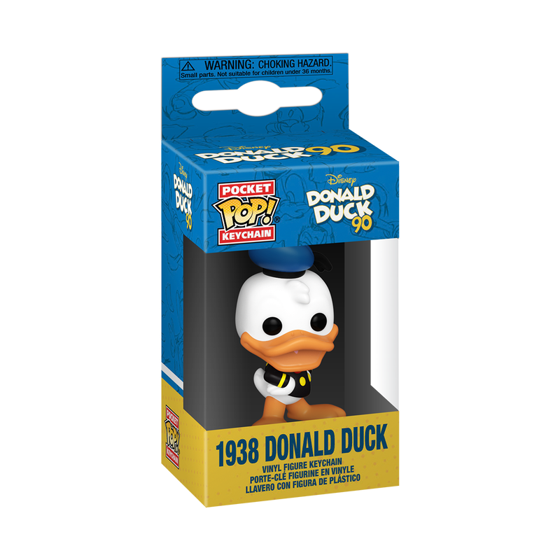 Funko Pocket Pop! Keychain Donald Duck 90th Anniversary 1938 Donald