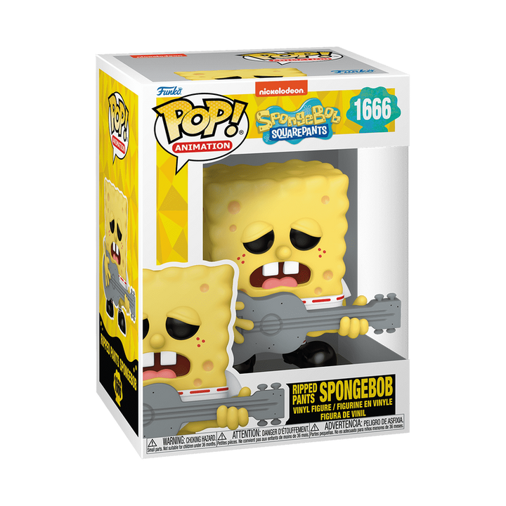 Funko Nickelodeon Spongebob 25th Anniversary Ripped Pants Pop! Vinyl Figure