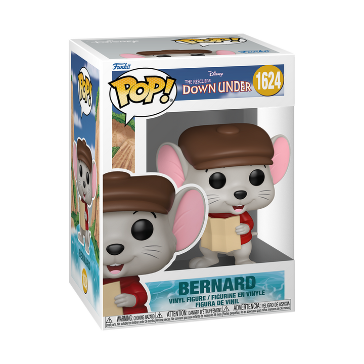 Funko Disney The Rescuers Down Under 35th Anniversary Bernard Pop! Vinyl Figure