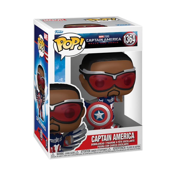 Funko Marvel Studios Captain America: Brave New World Sam Wilson Pop! Vinyl Figure