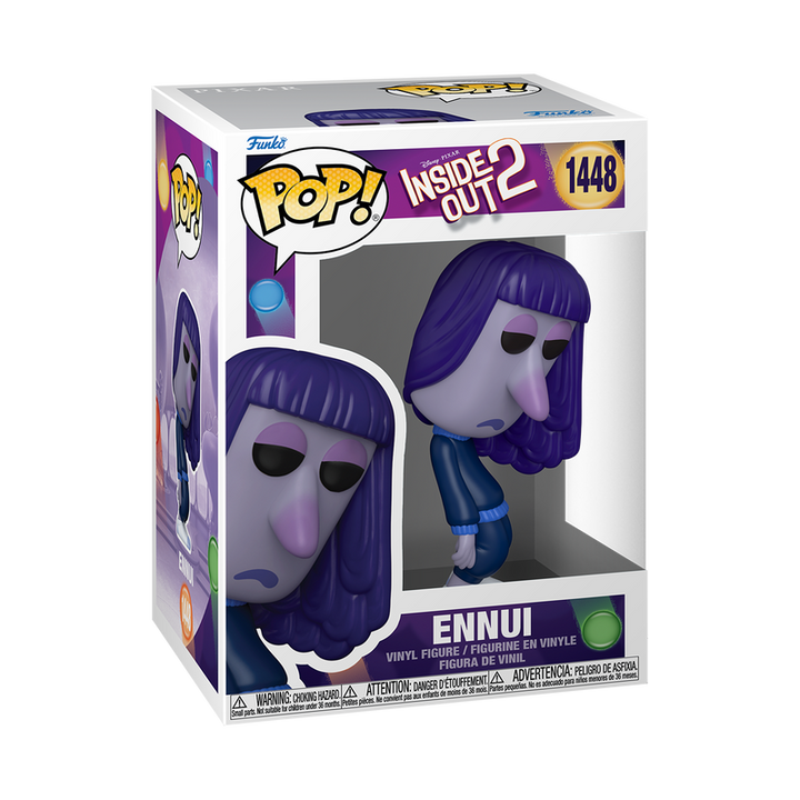 Funko Disney Pixar Inside Out 2 Ennui Pop! Vinyl Figure