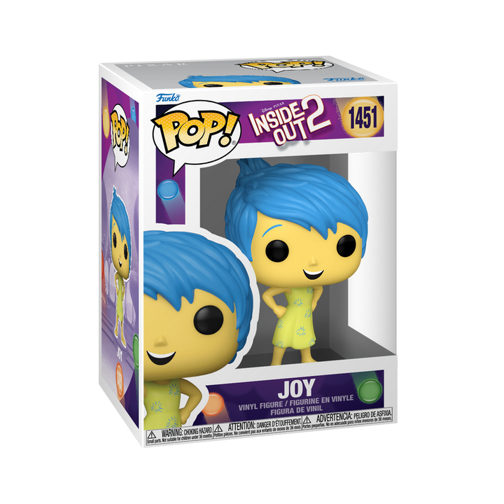 Funko Disney Pixar Inside Out 2 Joy Pop! Vinyl Figure