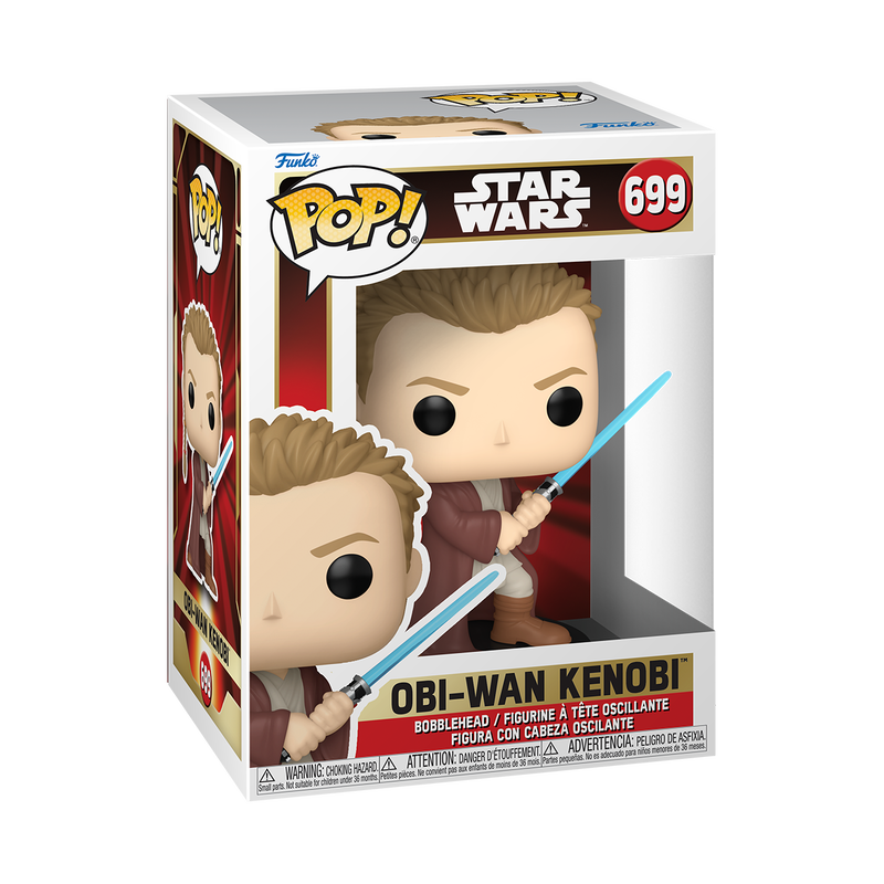 FUNKO POP Star Wars オビワン ケノービ 直筆サイン Funko Star Wars Episode 1 The Phantom Menace 25th Anniversary Obi