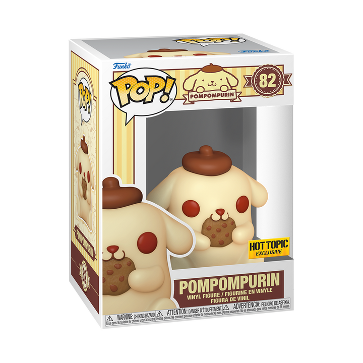 Funko Sanrio Hello Kitty & Friends Pompompurin W/Cookie Exclusive Pop! Vinyl Figure