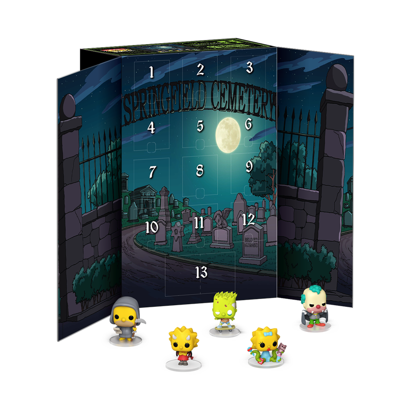 Funko The Simpsons Treehouse of Horror 13-Day Countdown Calendar Pocket Pop! Vinyl Figures