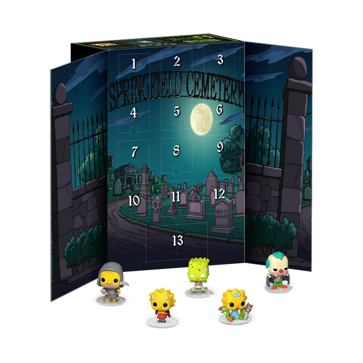 Funko The Simpsons Treehouse of Horror 13-Day Countdown Calendar Pocket Pop! Vinyl Figures