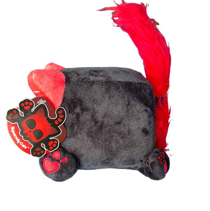 Squaredy Cats Black Cherry GhostPuss Plush Medium Plush