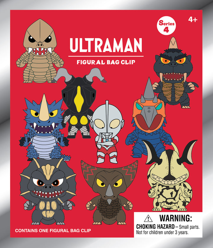 Ultraman Series 4 3D Foam Bag Clip