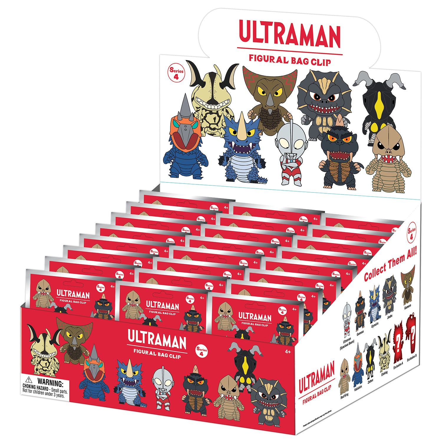 Ultraman Series 4 3D Foam Bag Clip – Grotto Treasures