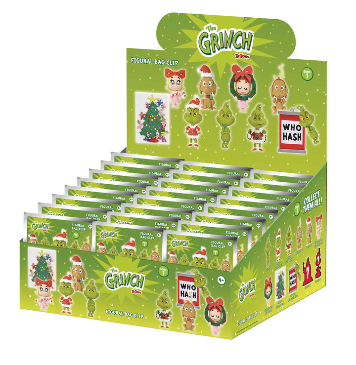 Dr. Seuss The Grinch Series 1 3D Foam Bag Clip