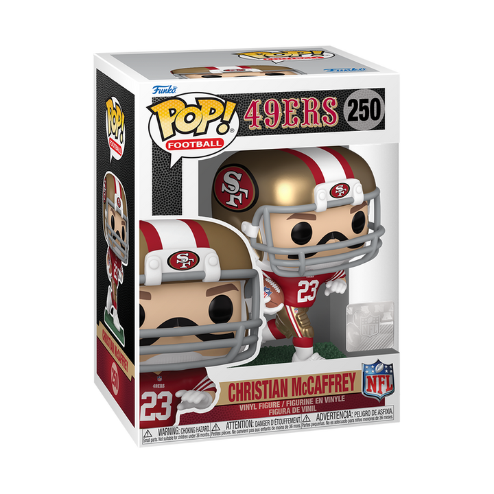 Funko NFL SF 49ers Christian McCaffrey Pop! Vinyl Figure