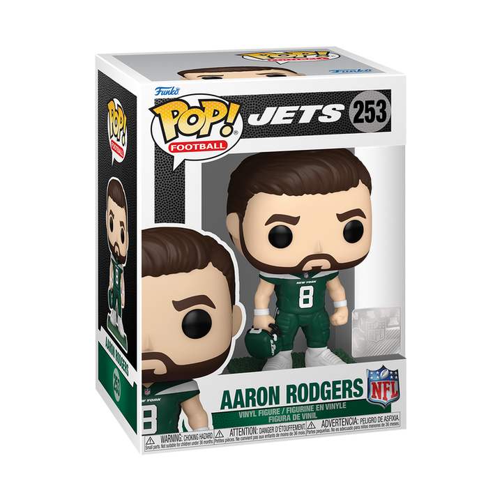 Funko NFL NY Jets Aaron Rodgers Pop! Vinyl Figure