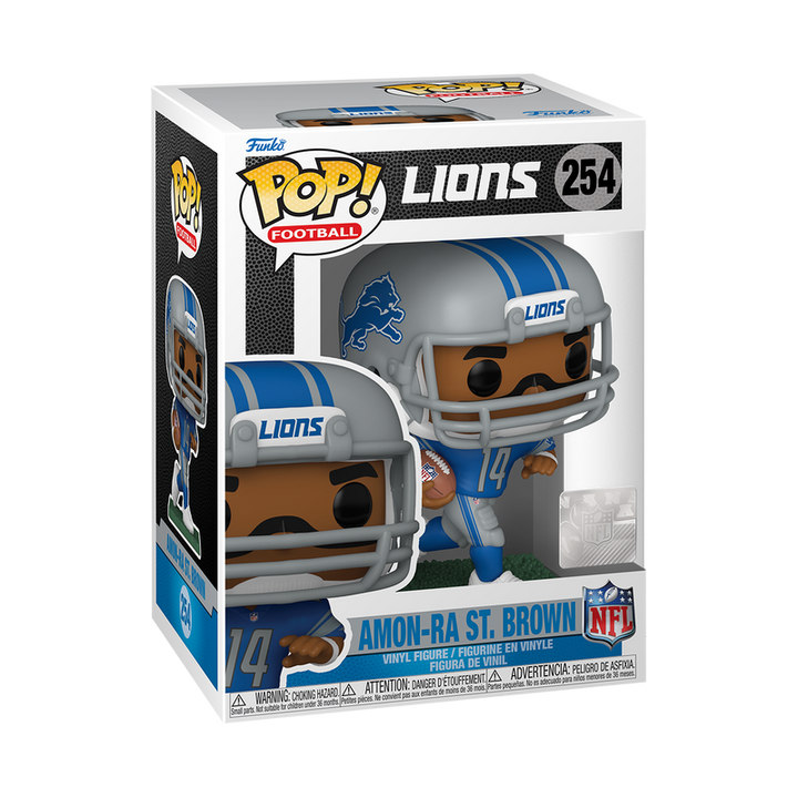 Funko NFL Detroit Lions Amon-Ra St. Brown Pop! Vinyl Figure