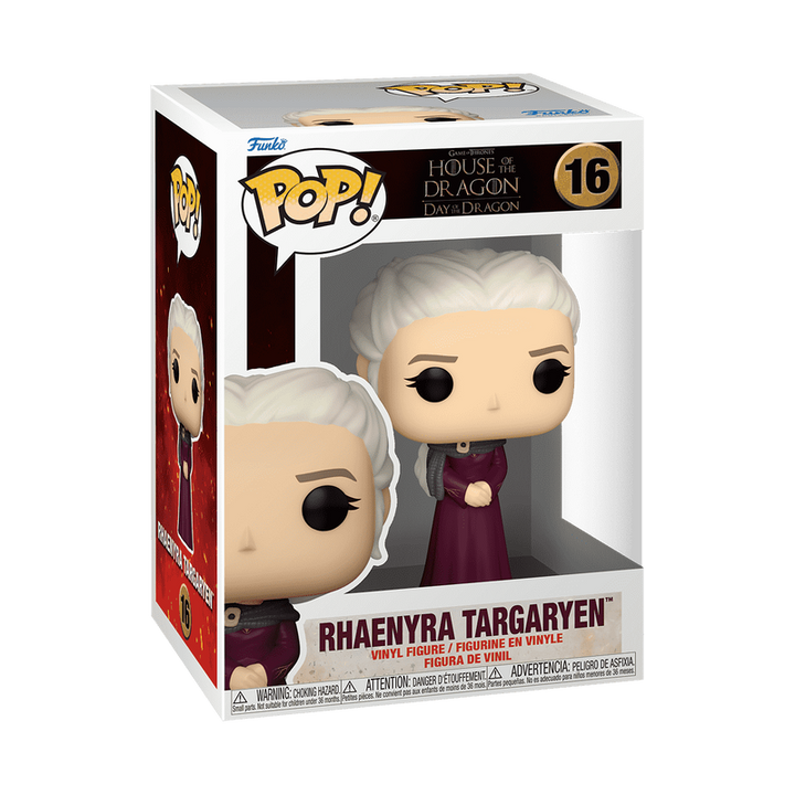 Funko HBO House of Dragon Rhaenyra Targaryen in Purple Robe Pop! Vinyl Figure