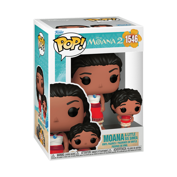 Funko Disney Moana 2 Moana & Little Sis Simea Pop! Vinyl Figure