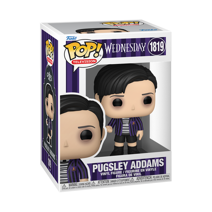Funko Netflix Wednesday Pugsley Addams (Nevermore Uniform) Pop! Vinyl Figure