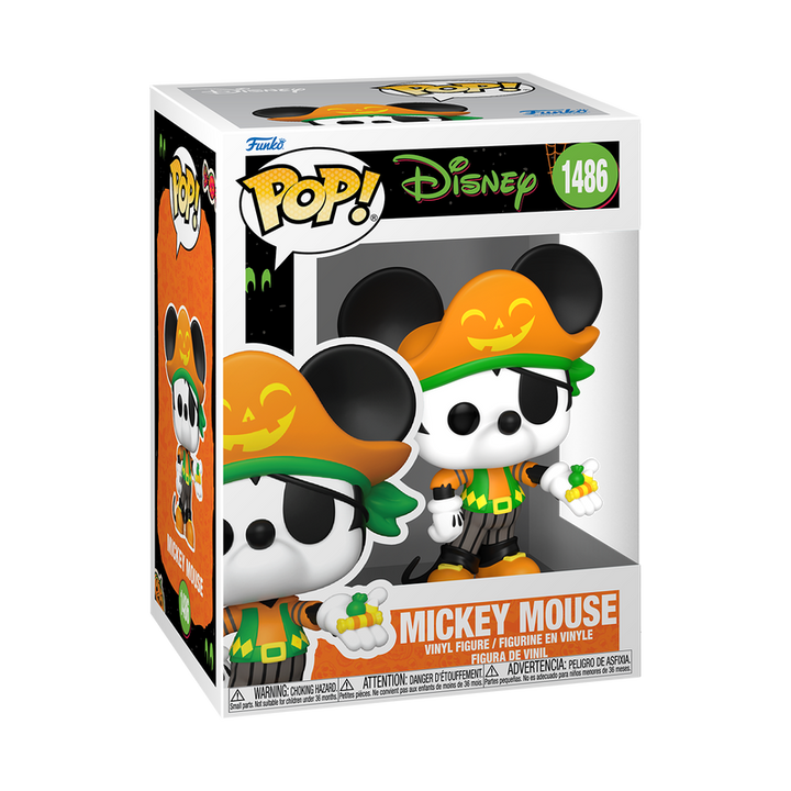 Funko Disney Mickey Mouse in Pirate Costume Pop! Vinyl Figure