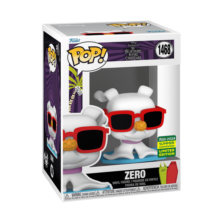 Funko Disney The Nightmare Before Christmas Zero w/Sunglasses Exclusive Pop! Vinyl Figure