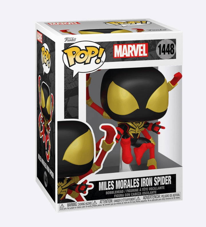 Funko Marvel Miles Morales Iron Spider Pop! Vinyl Figure