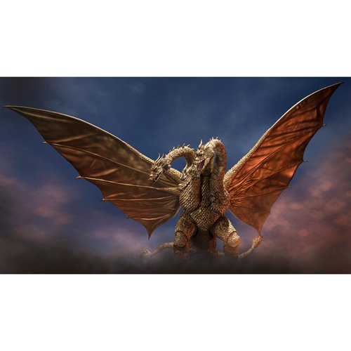 Bandai Godzilla vs Gigan 1972 King Ghidorah S.H. MonsterArts Action Figure