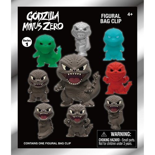 Godzilla Minus Zero Series 1 3D Foam Bag Clip