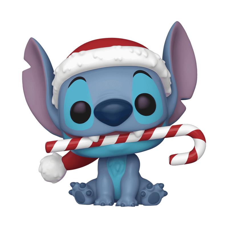 Funko Disney Lilo & Stitch Holiday Stitch W/Candy Cane Pop! Vinyl Figure