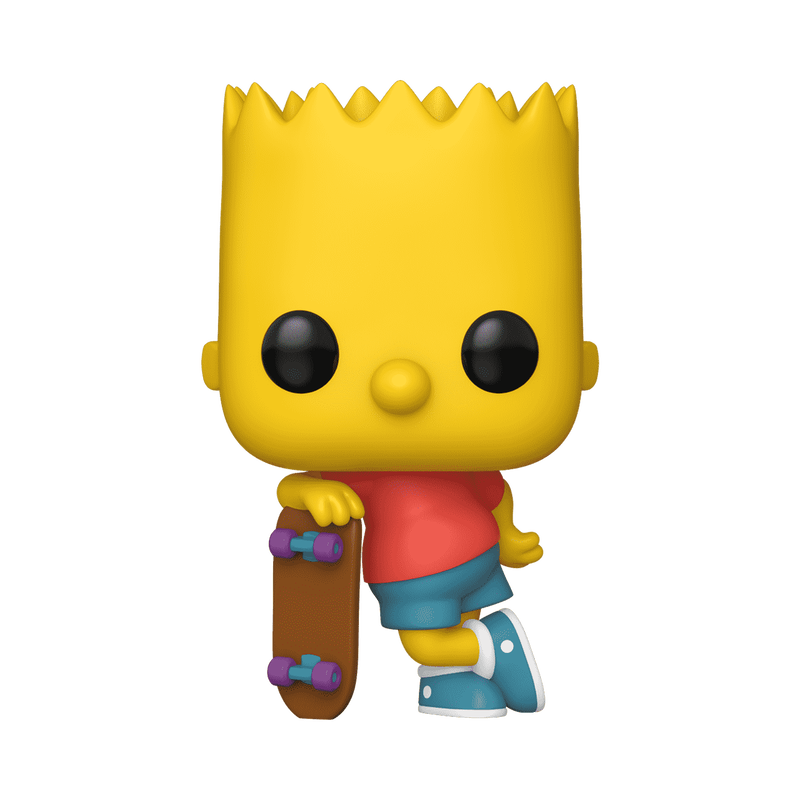 Funko The Simpsons Bart w/Skateboard Pop! Vinyl Figure