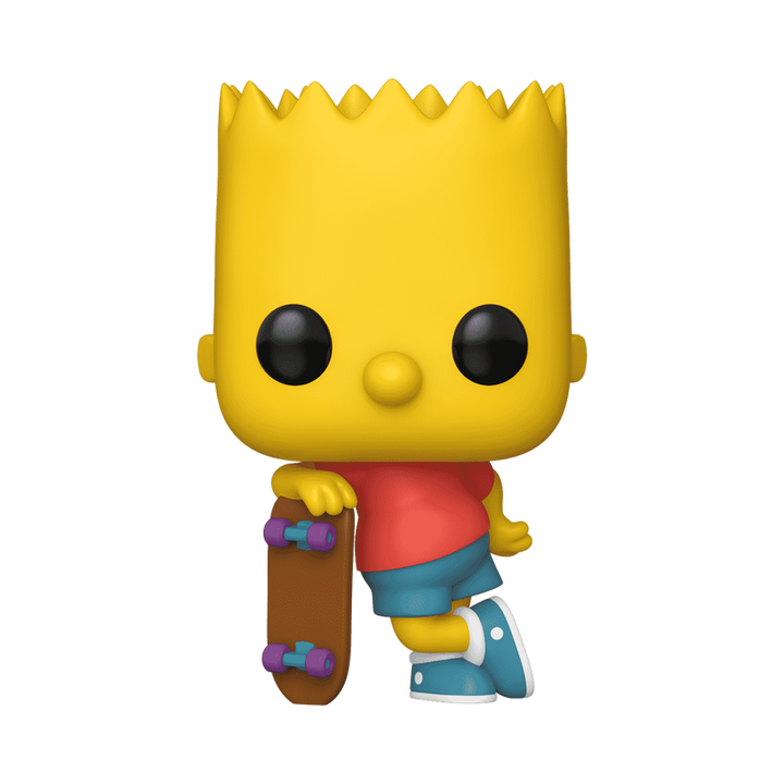 Funko The Simpsons Bart w/Skateboard Pop! Vinyl Figure