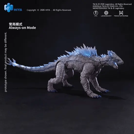 HIYA Exquisite Basic + Series None Scale 6.7 Inch Godzilla x Kong The New Empire Frost Bite Blast Shimo Action Figure