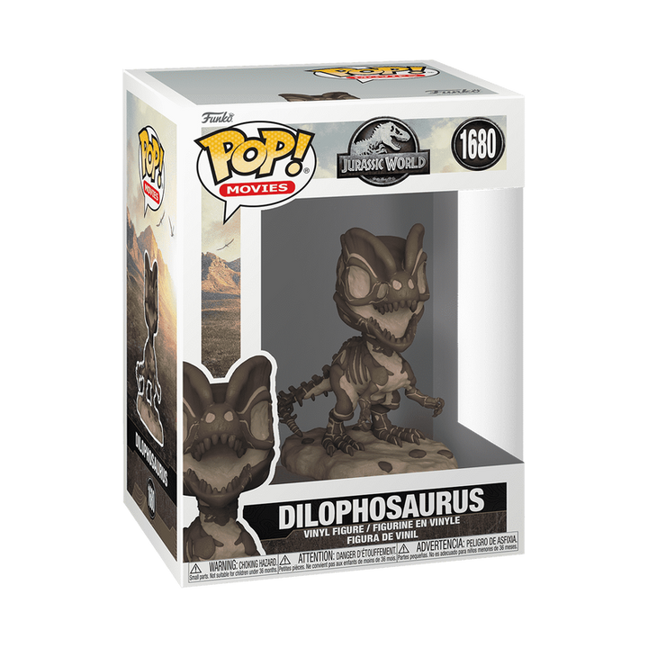 Funko Jurassic World Dilophosaurus Fossil Pop! Vinyl Figure