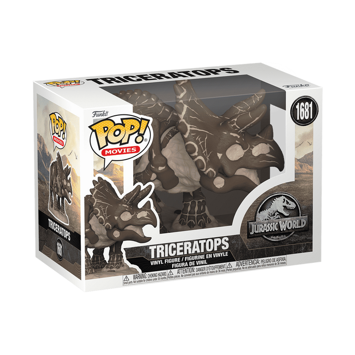 Funko Jurassic World Triceratops Fossil Pop! Vinyl Figure