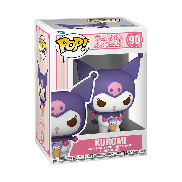 Funko Sanrio Kuromi W/Ice Cream Pop! Vinyl Figure