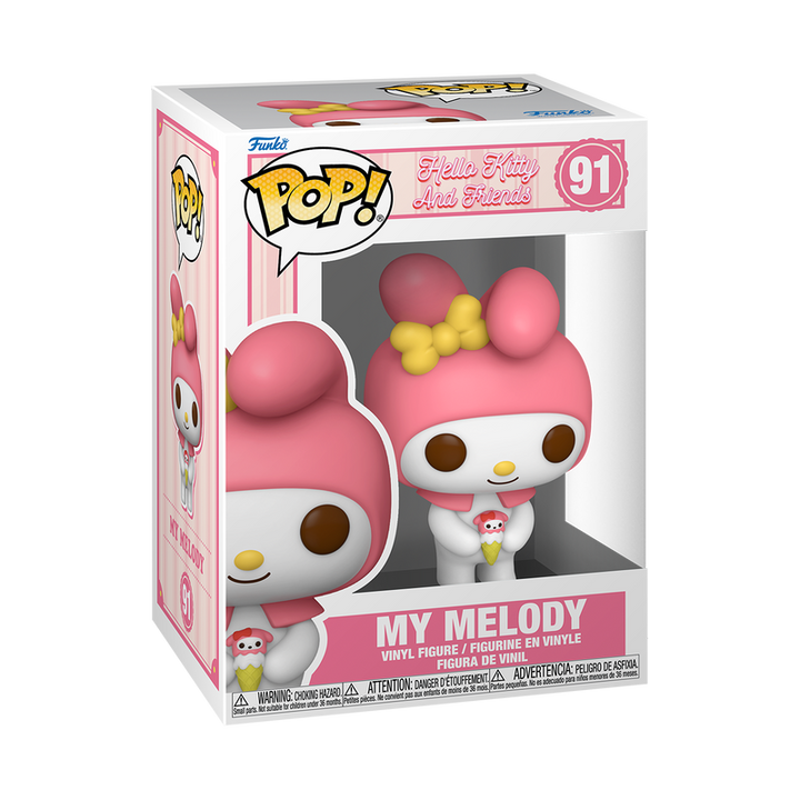 Funko Sanrio My Melody W/Ice Cream Pop! Vinyl Figure