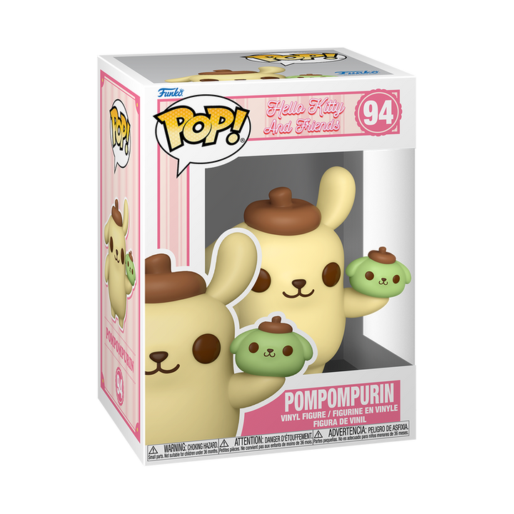 Funko Sanrio Pompompurin W/Dessert Pop! Vinyl Figure