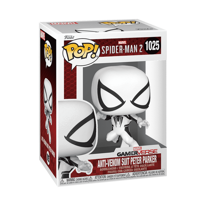 Funko Marvel Games Spider-man 2 Anti Venom Suit Peter Parker Pop! Vinyl Figure