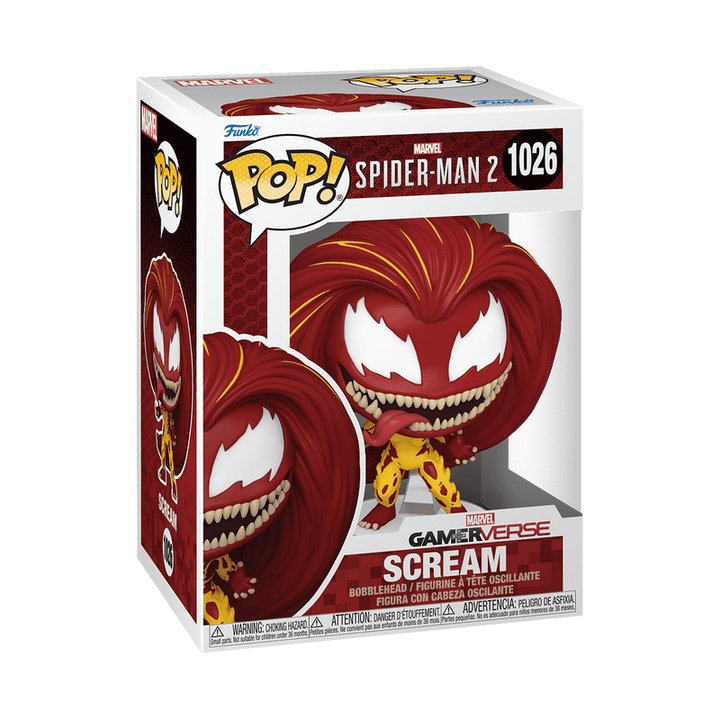 Funko Marvel Games Spider-man 2 Scream Mary Jane Pop! Vinyl Figure