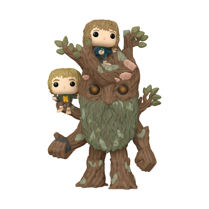 Funko The Lord of the Rings Treebeard W/Mary & Pippin Super Pop! Vinyl Figure