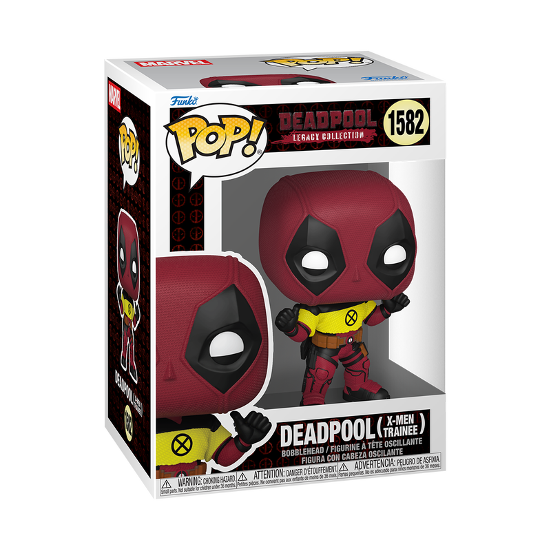 Funko Pop! Deadpool figure in packaging on a white background