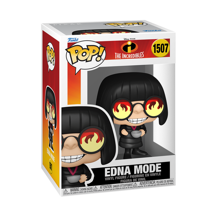 Funko Disney Pixar The Incredibles 20th Anniversary Edna Mode Pop! Vinyl Figure