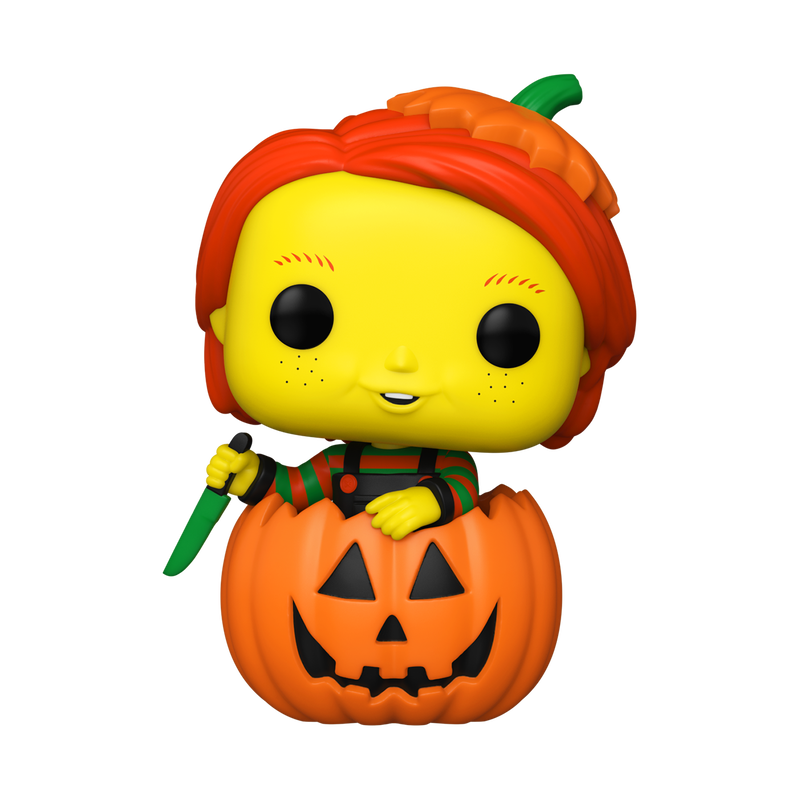 Funko Good Guy Chucky W/Pumpkin Pop! Vinyl Figure