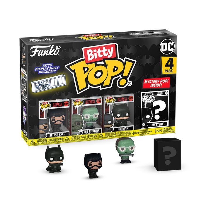 Funko Batman 85th Anniversary 4-Pack Bitty Series 2 Pop! Vinyl Figures