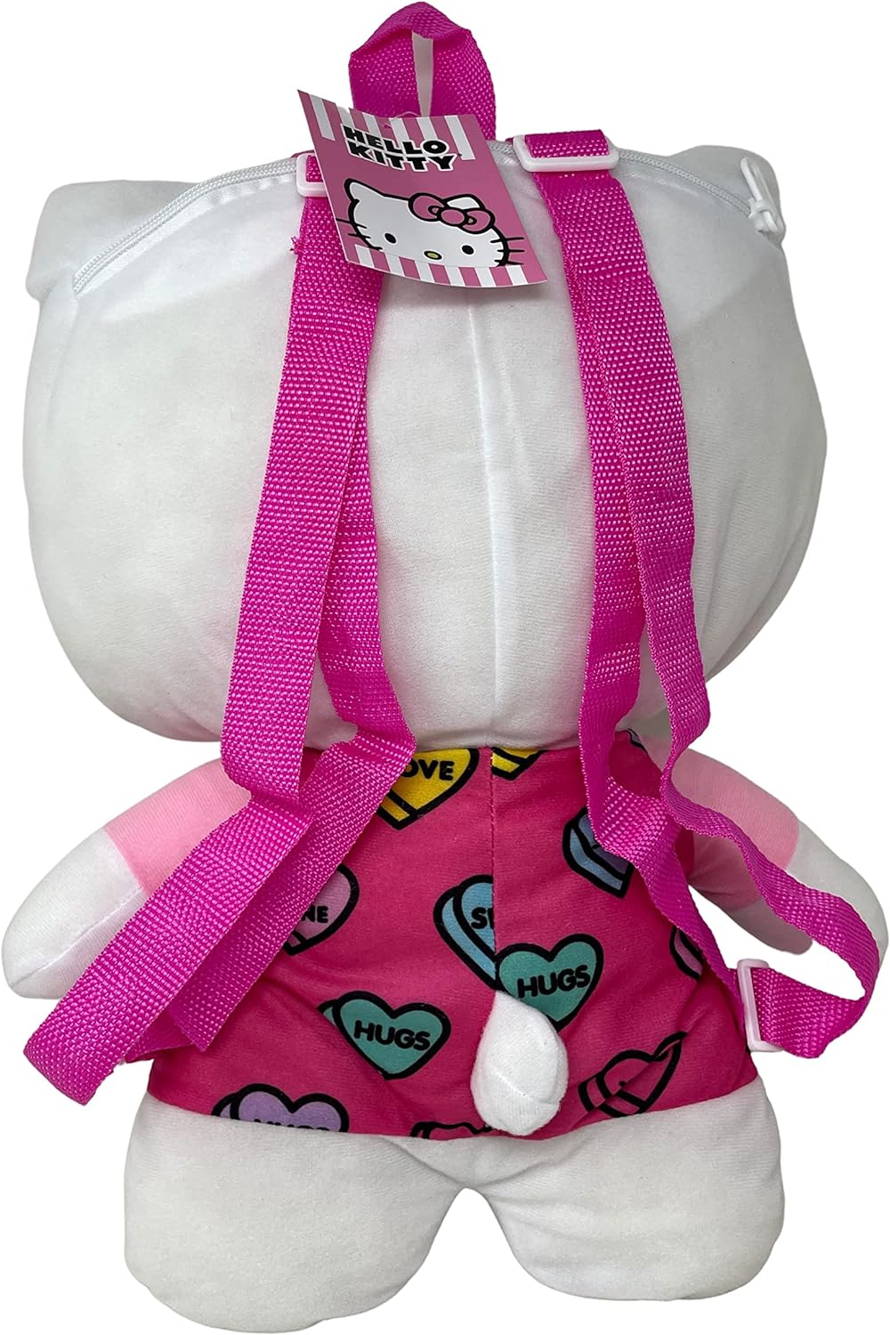 Sanrio Hello Kitty Hearts 18" Plush Backpack