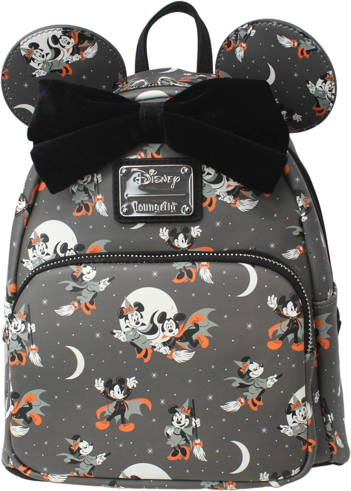 Disney Mickey & Minnie Halloween All Over Print Mini Backpack