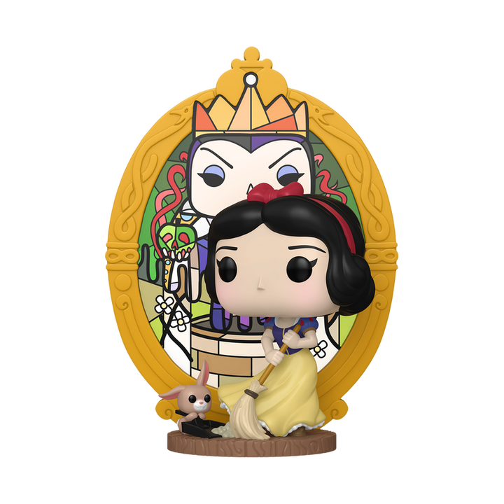 Funko Disney Snow White (Evil Queen Stained Glass) Deluxe Pop! Vinyl Figure