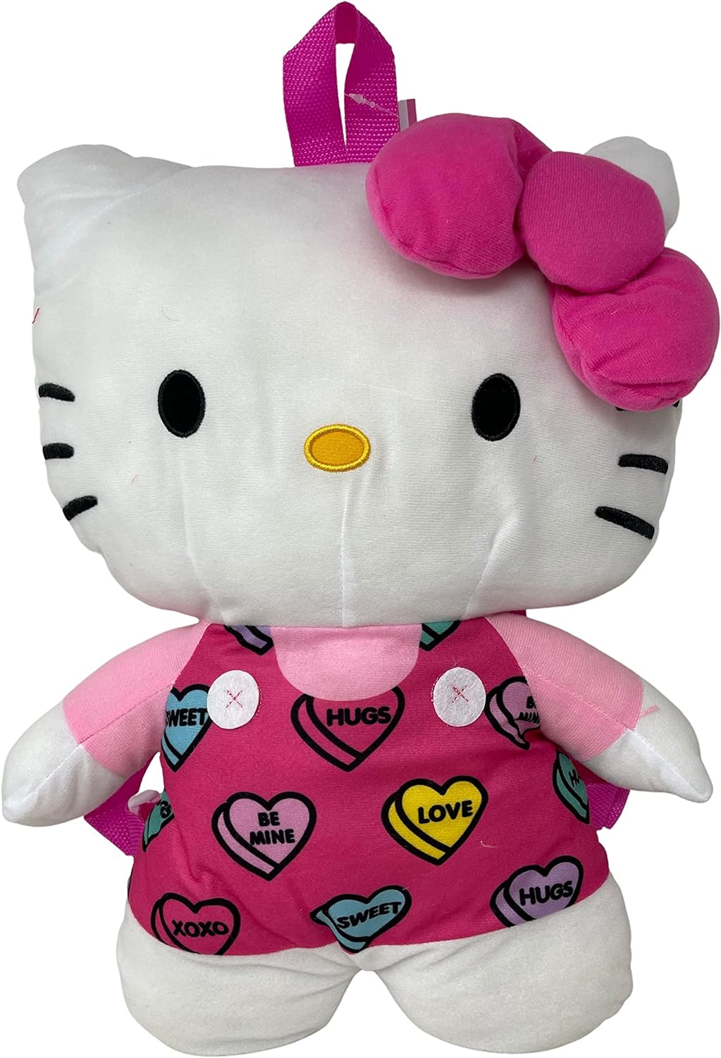 Sanrio Hello Kitty Hearts 18" Plush Backpack