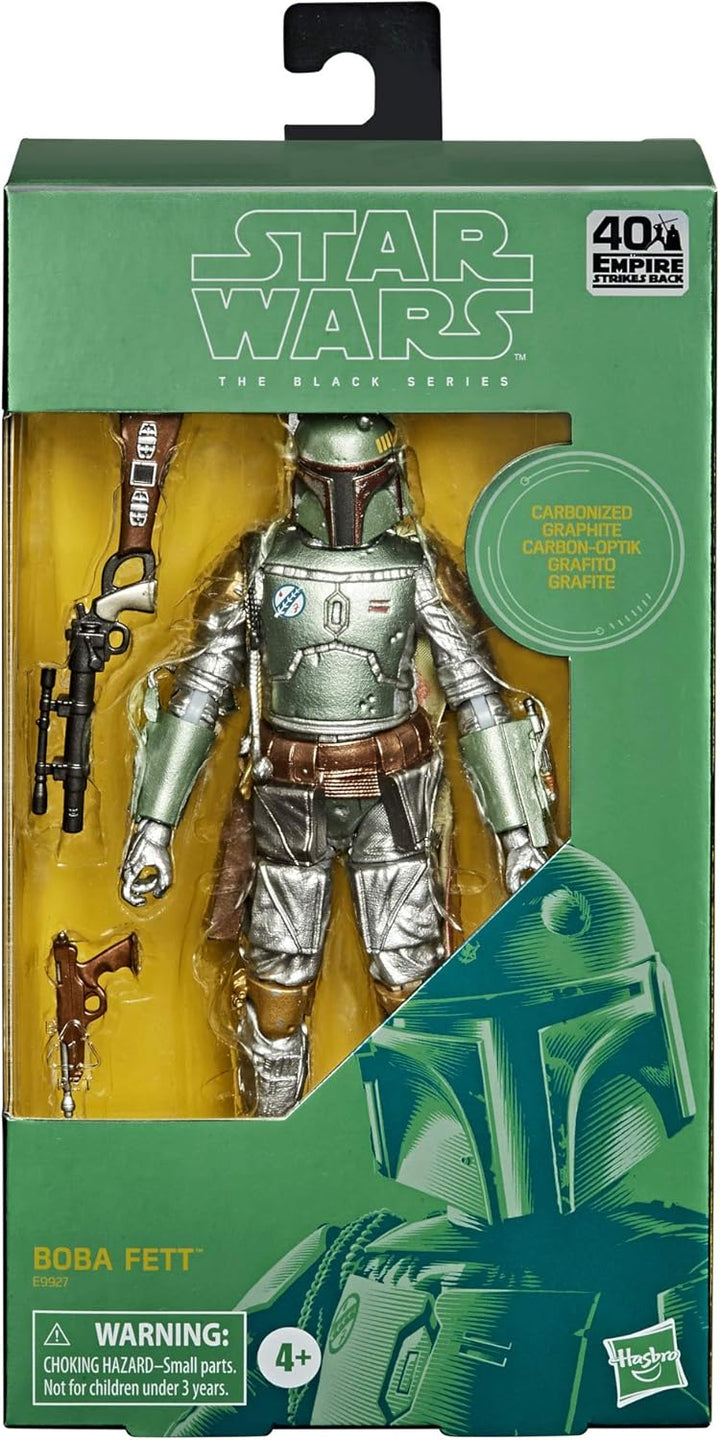 Hasbro Star Wars Black Series Boba Fett Carbonized Figure