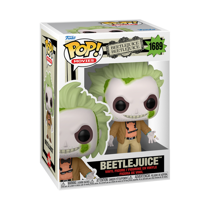 Funko Beetlejuice in Cardigan Pop! Vinyl Figure