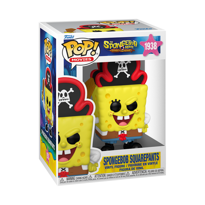 Funko Nickelodeon SpongeBob SquarePants Pirate Pop! Vinyl Figure