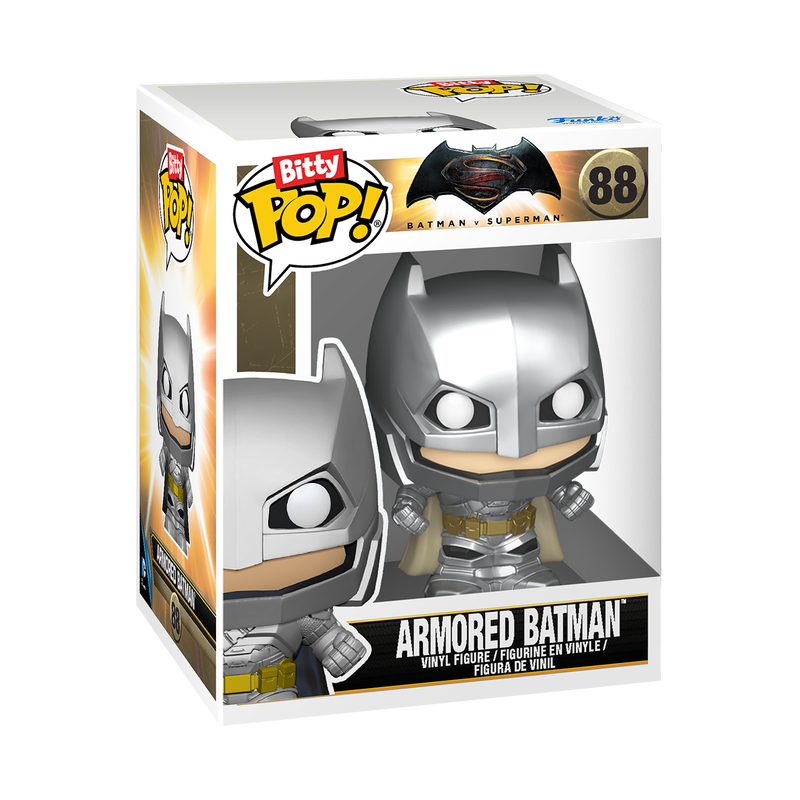 Funko DC Batman vs. Superman Batmobile Bitty Pop! Rides Vinyl Figure